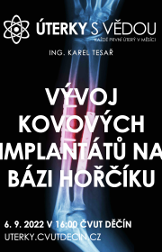 Vývoj kovových implantátů na bázi hořčíku: lanka pro fixaci hrudní kosti