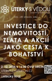 Investice do nemovitostí, zlata a akcií jako cesta k bohatství