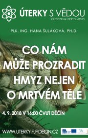 Co nám může prozradit hmyz nejen o mrtvém těle