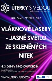 Vláknové lasery - Jasné světlo ze skleněných nitek