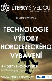 Technologie výroby horolezeckého vybavení