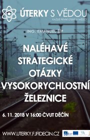 Naléhavé strategické otázky vysokorychlostní železnice